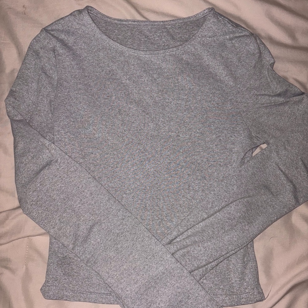 Women’s grey long sleeve Medium Slim